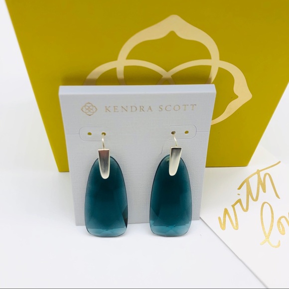 Kendra Scott Jewelry - Kendra Scott Maize Drop Earrings in Dark Teal